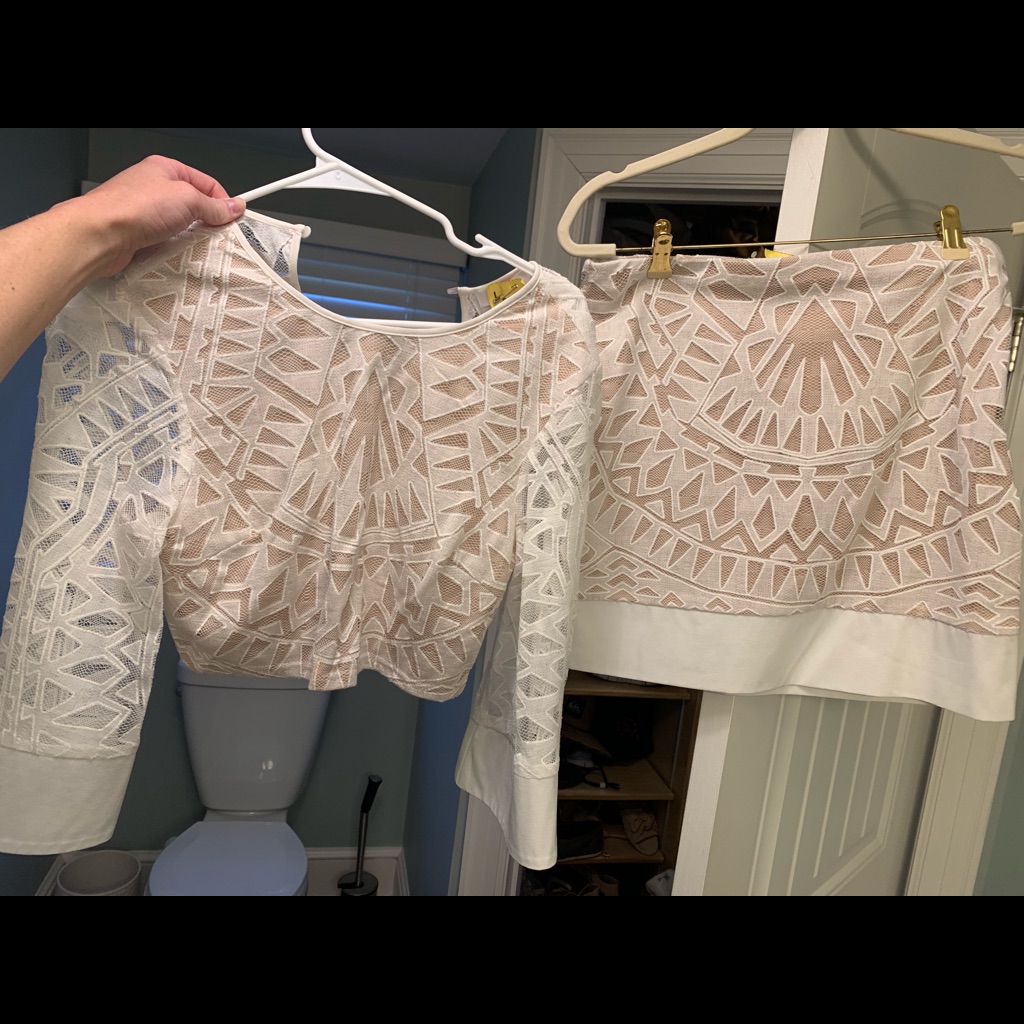 White Matching Set!